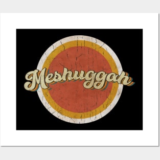 circle vintage Meshuggah Posters and Art